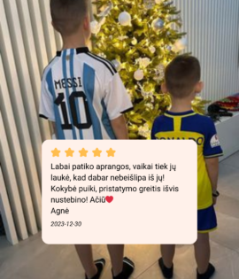 messi apranga vaikams