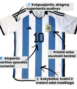 messi apranga vaikams